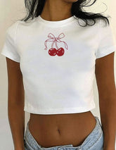 Cherry Baby Tee